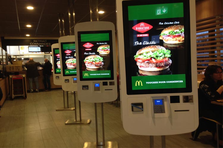 logiciel pour borne mcDo